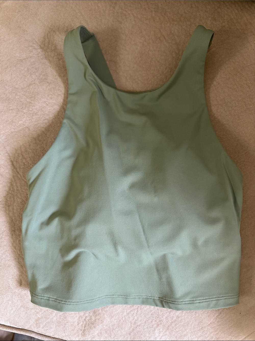 Athleta Olive Green Strappy Tank Top